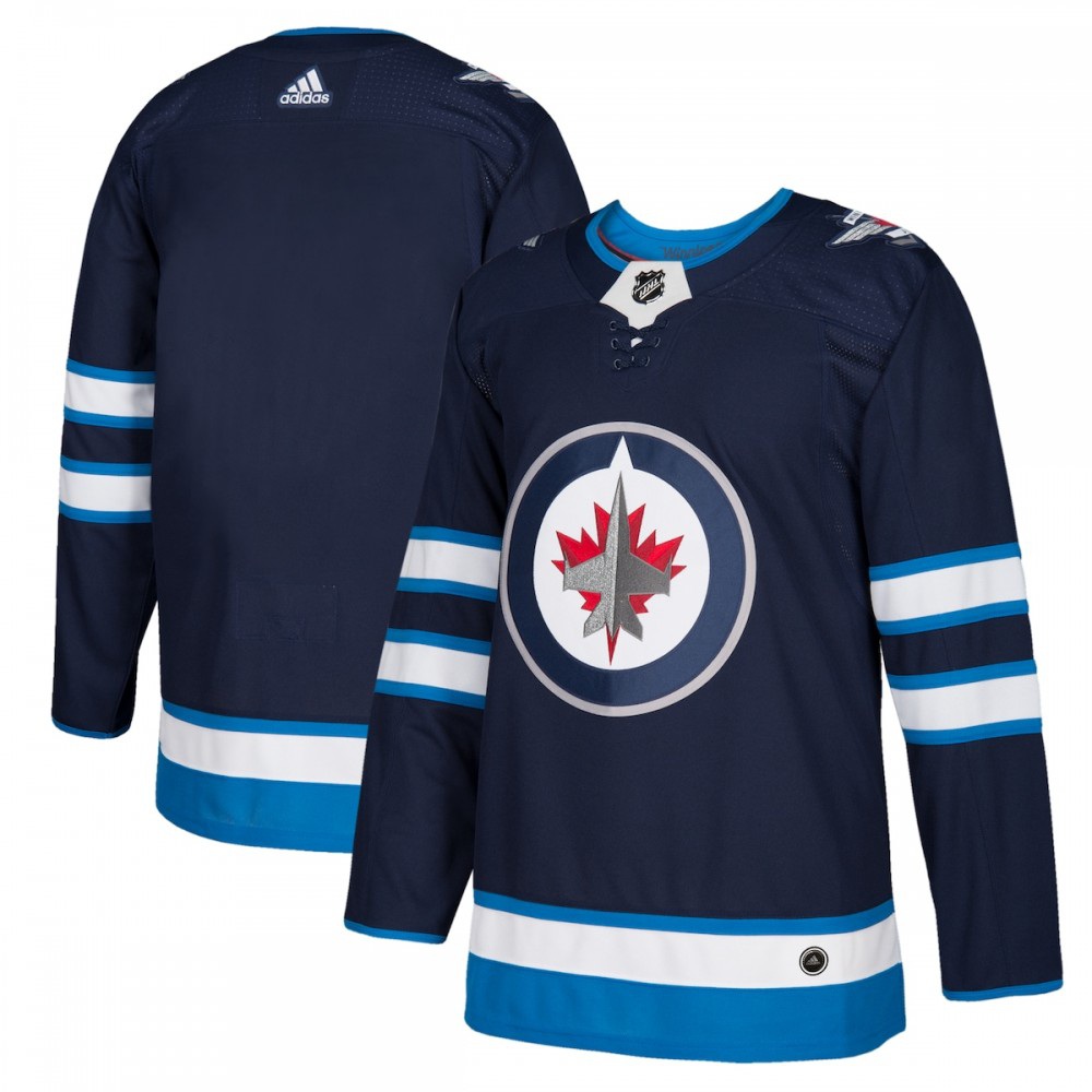Winnipeg Jets adidas Home Authentic Blank Jersey - Navy-Pro Kit Vault | Brand New 26/27 Sports Jerseys